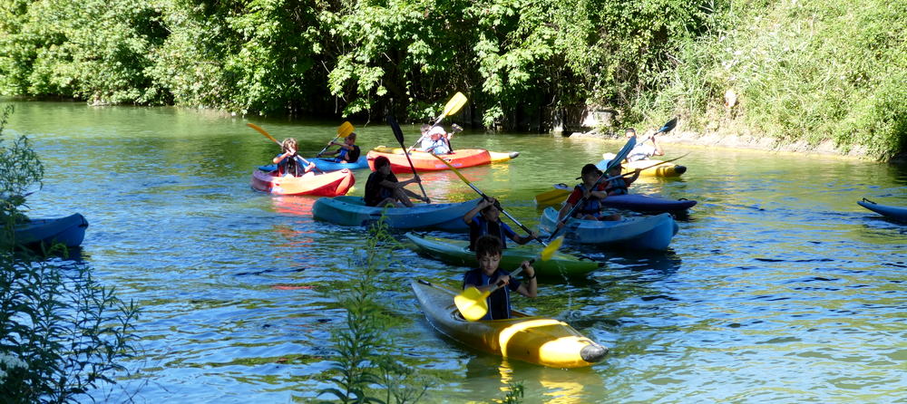 Anniversaire enfant canoë-kayak