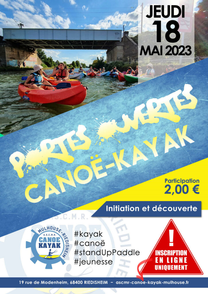 Portes ouvertes canOê-kayak initiation découverte